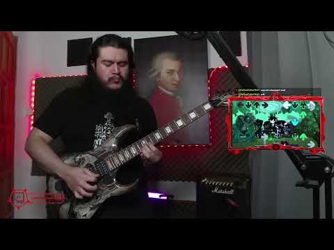"RETRO VS A.C.VOID" FNF Mod OST Live Improv Guitar Jam-along | Jam & Shred