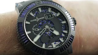 Ulysse Nardin Marine Perpetual Calendar Dive Watch 333-92B3-3C/923 Luxury Watch Review