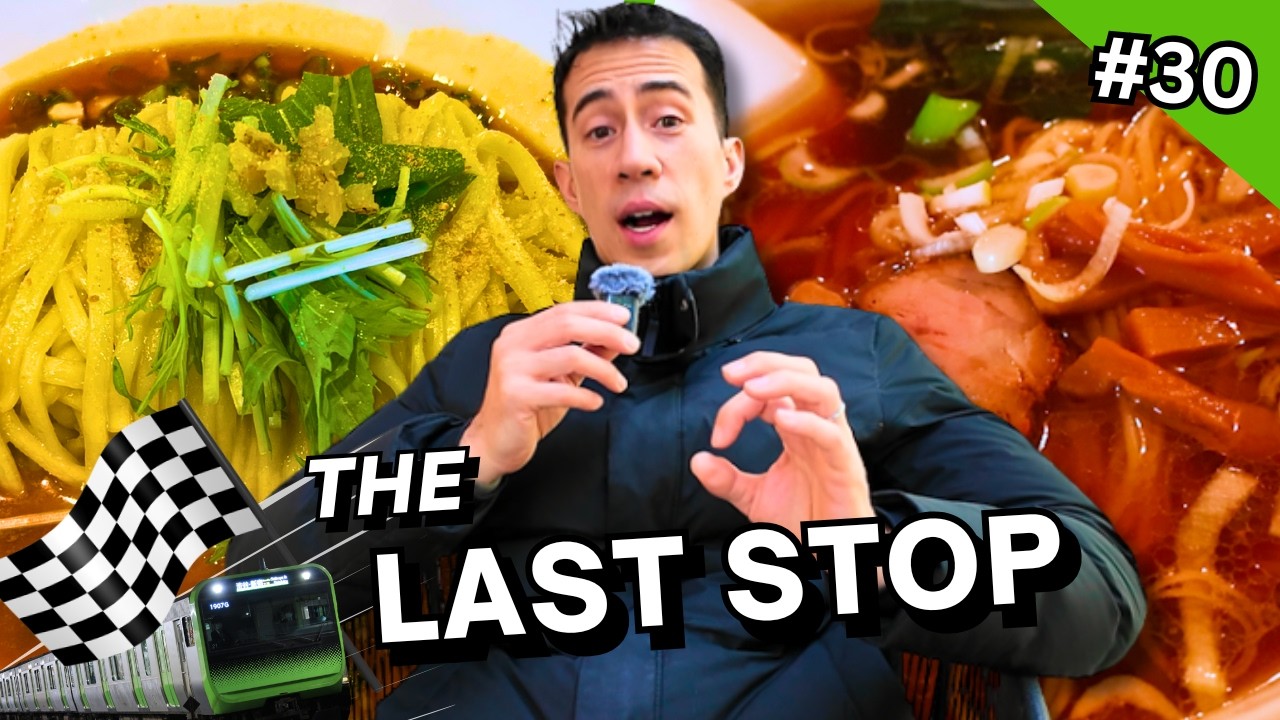 The Last Stop: Kanda Ramen Finale 🍜 | Yamanote Line #30