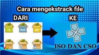 Download lagu cara Ekstrack file 7z atau zip ke iso atau cso mp3