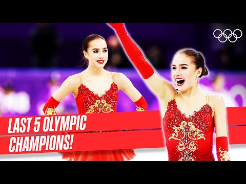 Last 5 women's singles figure skating champions! ⛸