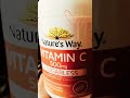 #Shorts NATURES WAY VITAMIN C 500mg SUGARLESS
