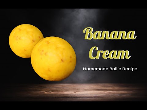 Carp Bait Recipe - Banana Cream Boilies