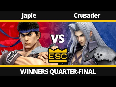 ESC 24 Winners Quarter-Final - Japie (Ryu) Vs. Crusader (Sephiroth) - SSBU Local Tournament