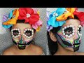Maquillaje De Catrina Para Niña Skull Makeup For Kids