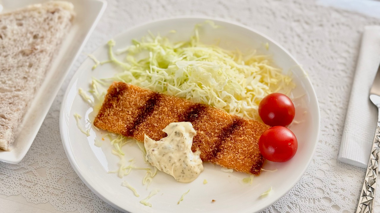 【白身魚のフライ？ タルタルソース？】時短簡単 駄菓子アレンジレシピ！