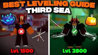 Best Third Sea Leveling Guide (1500–2800) | BloxFruits Update 28