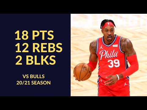 Dwight Howard 18 Pts 12 Rebs 2 Blks Highlights vs Chicago Bulls | NBA 20/21 Season