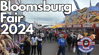 Bloomsburg Fair 2024: Food Tour & Fairground Fun!