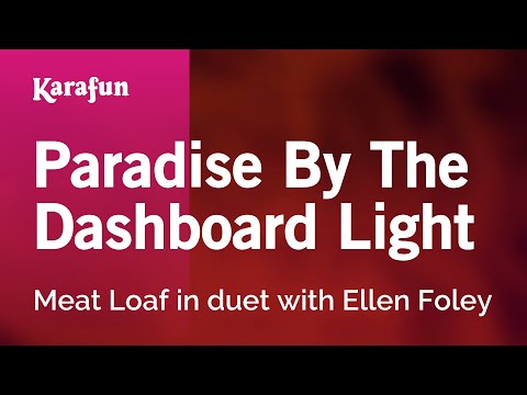 Paradise by the Dashboard Light - Meat Loaf & Ellen Foley | Karaoke Version | KaraFun
