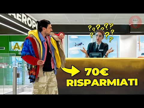 Indossare Tutta la Valigia per RISPARMIARE sul Volo - [Cose da NON Fare in Vacanza] - theShow