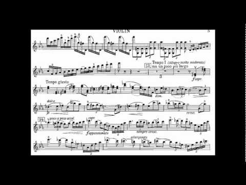 Dohnanyi, Ernst von violin concerto 2 mvt1 op.43