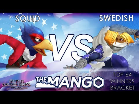 The Mango - Squid (Falco) VS Swedish Delight (Sheik) - SSBM Top 64 - Winners Semis