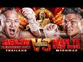 Saenchai P K Saenchai Muaythai Gym VS Man Ye Kyaw Swar THAI FIGHT Kard Chuek Pluak Daeng