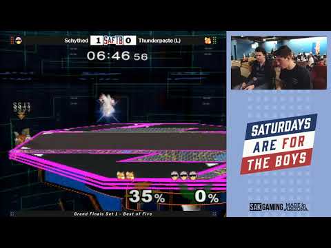 SaftB Canes Melee Grand Finals - Schythed (Falcon) vs Thunderpaste (Fox)
