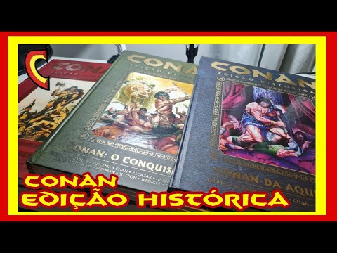 CONAN EDIÇÃO HISTÓRICA - EDITORA MYTHOS
