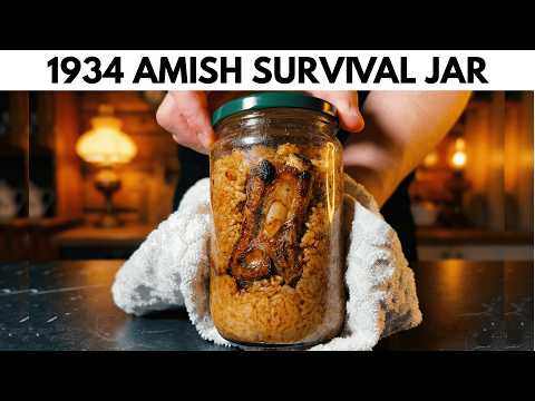 Testing a 1934 Amish Canning Recipe: Ribs & Rice (Will I Survive?)
