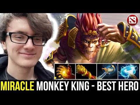 Miracle just can't stop picking Monkey King In Ranked matches - play with Mindcontrol Nature prophet