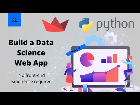 Build Data Science Web App Using Streamlit and Python: Part 1 || Data Science and Streamlit Tutorial
