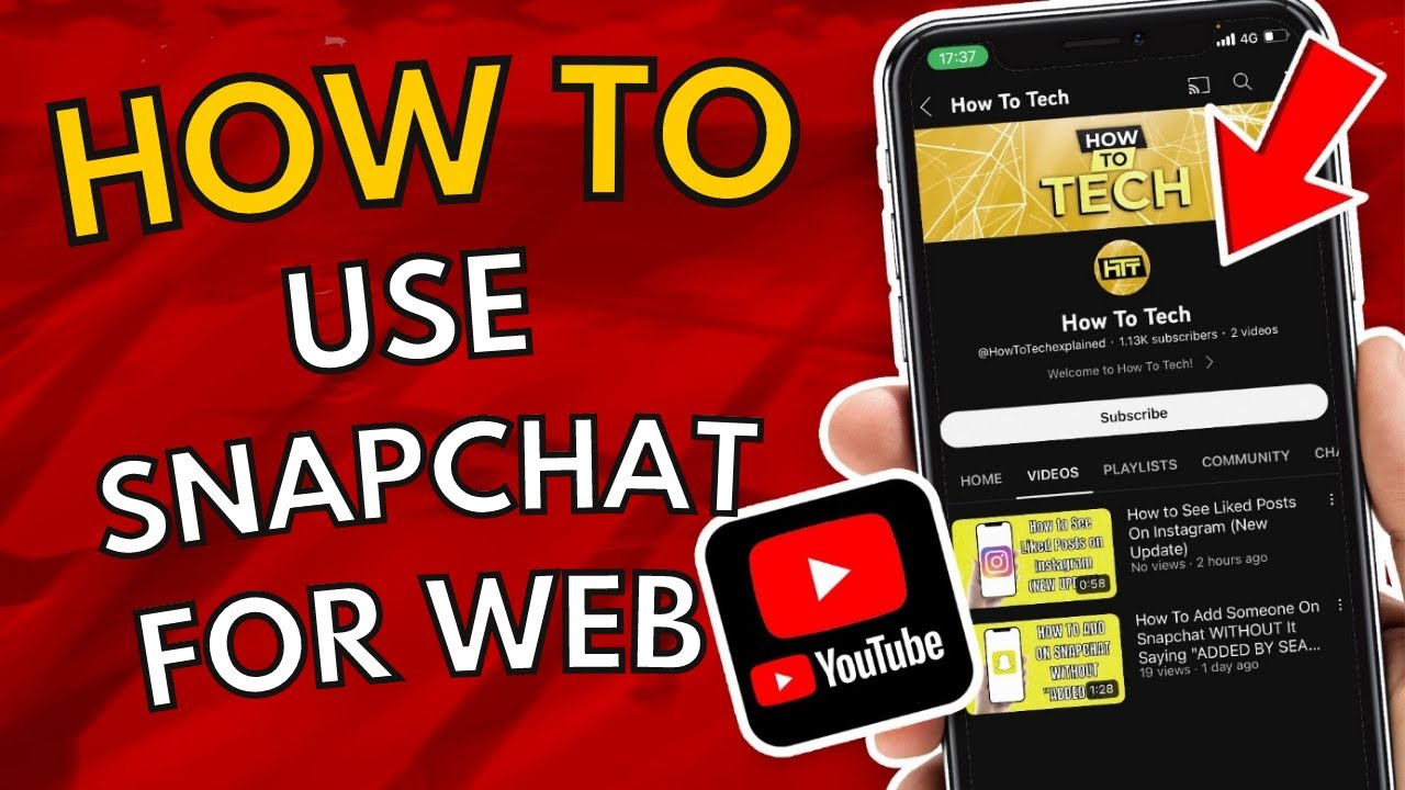 How To Use Snapchat For Web