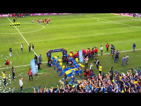 "Salida Boca 0 vs River 0 2016 [4K]" Barra: La 12 • Club: Boca Juniors