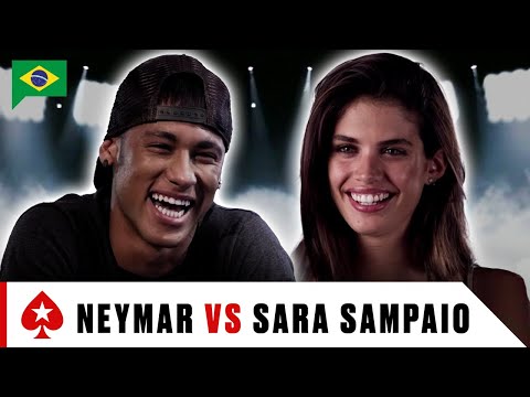 Neymar Jr. VS Sara Sampaio: ''I'm very unpredictable'' ♠️ ️PokerStars Duel ♠️ PokerStars Brazil