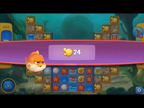 Fishdom. Hard Level 2514