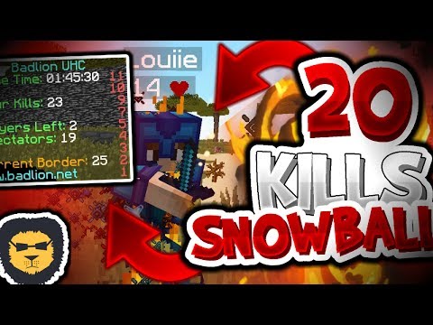 20 KILLS SNOWBALL (UHC Highlights: E50:S2) [Badlion FFA]
