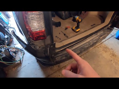 2002-2006 Honda CRV Rear Bumper Removal
