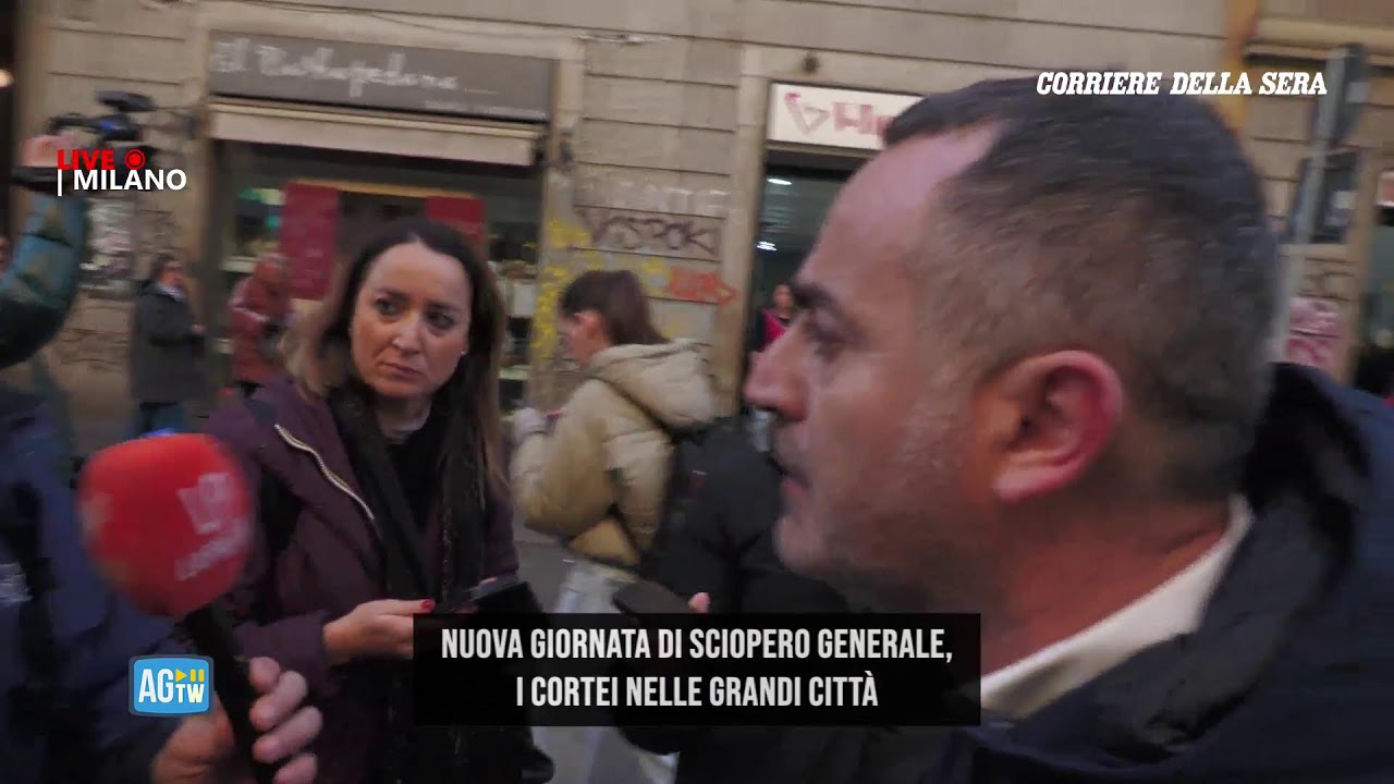 Sciopero generale in Italia