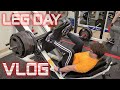【筋トレVLOG】OFF SEASON LEG WORKOUT DAY VLOG