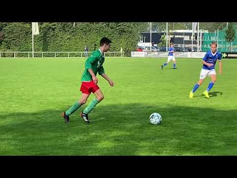 VV RIJSOORD JO15-1 tegen de Alblas JO15-1.   18.9.2021