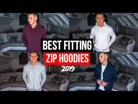 Best Fitting Zip Hoodies for Men