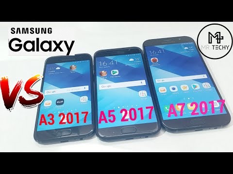 Samsung Galaxy A3 (2017)  VS  A5 (2017)  VS  A7 (2017) | Which One Is a Better Option?