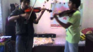 Duel by Bond on two violins