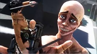 PRÊT À BUTER DU TITAN Attack on Titan Fan Game 