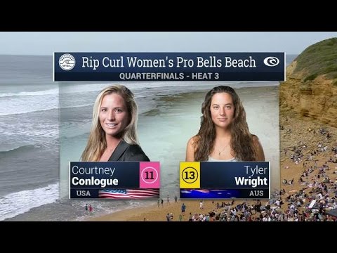2016 Rip Curl Women’s Pro Bells Beach: Quarterfinal 3 Video