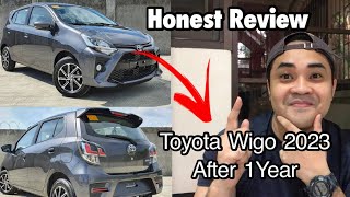 TOYOTA WIGO 2023 AFTER 1 YEAR OF USING HONEST REVIEW | Jaden Yael