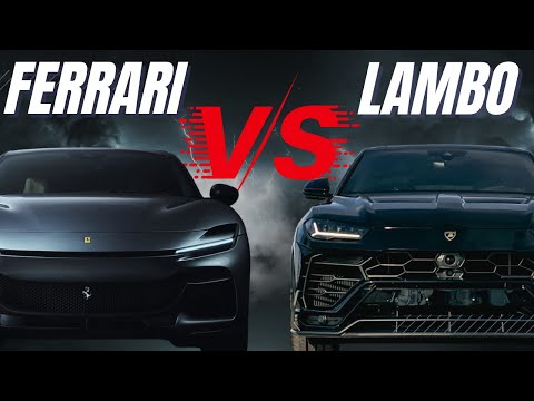 Ferrari Purosangue VS Lamborghini Urus! Comparison Of The Two Best SUVs