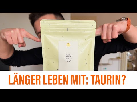 Longevity-Hype TAURIN: Was ist dran? | LÄNGER LEBEN MIT: TAURIN?