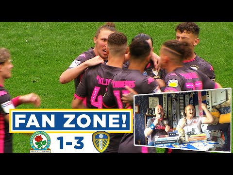 "Kalvin...it's in! I called it!" Husband and wife Fan Zone | Blackburn Rovers 1-3 Leeds United