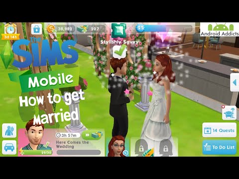 The Sims Mobile - How To Get Married 💍 Android/iOS
