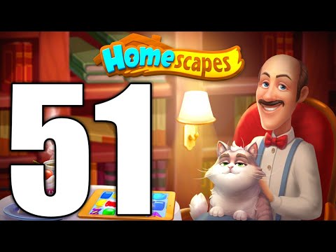 HOMESCAPES - LEVEL 51 - ZXNULL GAMEPLAY WALKTHROUGH PUZZLE GAME