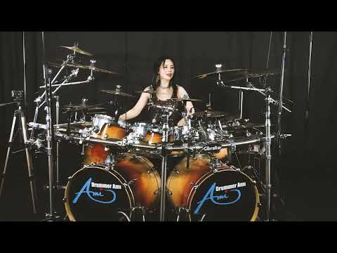 Marilyn Manson - the beautiful people drum cover by Ami Kim (156)