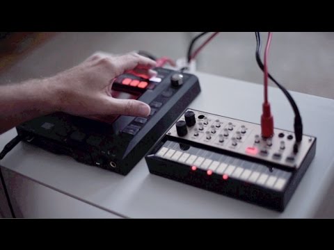 Пример использования процессора эффектов Korg Kaoss PAD KP3+