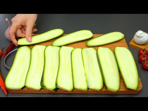 Zucchini tastes better than meat! Nobody believes I cook them so easily!