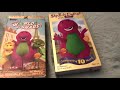 Barney What A World We Share 1999 VHS And Sing Dance With Barney 1999 VHS