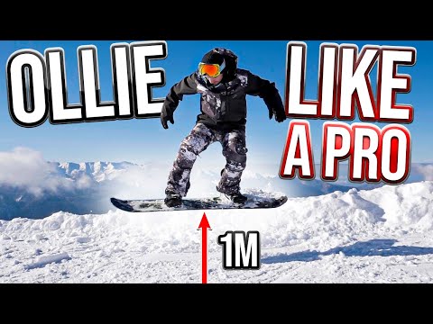 How to Ollie like a Pro: the simplest trick on a snowboard