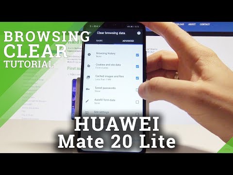How to Delete Internet History on HUAWEI Mate 20 Lite - Clear Browser Data