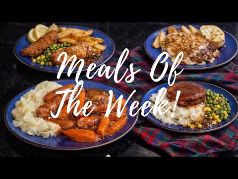 Meals Of The Week Scotland | 3rd - 9th Nov | UK Family dinners :)